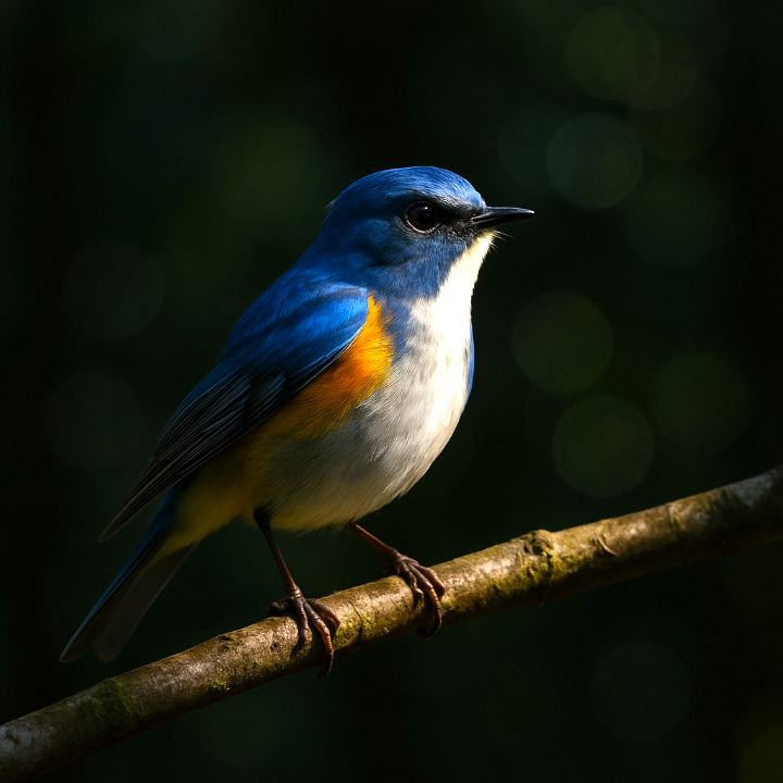 Red-flanked Bluetail